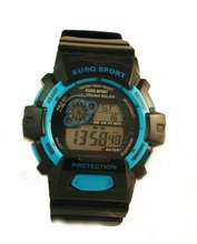 Tough Solar Techno Sport -Black/Blue