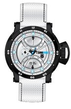 uTECHNOSPORT Technosport Stainless Steel Chronograph TS470-8 White Silicone 