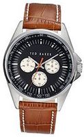 Ted Baker Round Dial Leather - Brown #TE1112
