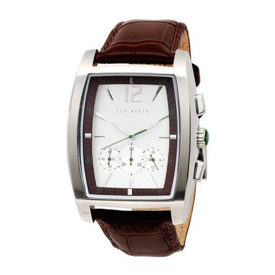 Ted Baker TE1018 Sophistica-Ted Barrel Chronograph Leather Strap