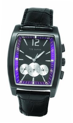 Ted Baker TE1019 Sophistica-Ted Barrel Chronograph Leather Strap