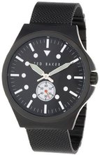 Ted Baker TE3040 Vintage Black Case and Dial Black Mesh Bracelet