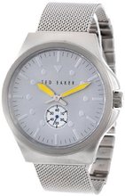 Ted Baker TE3042 Vintage Silver Case Silver Dial Silver Mesh Bracelet