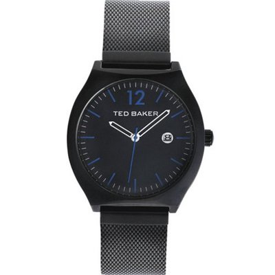 Ted Baker TE3045 Vintage Triple Black Bracelet Blue Accents