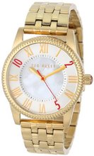 Ted Baker TE4070 Quality Time Round Gold Tone Bracelet