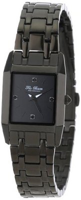 Ted Baker TE4080 Style Triple Black Rectangle Analog Bracelet