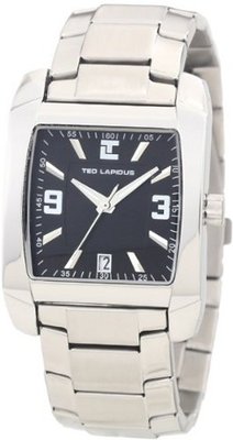 Ted Lapidus 5101805 Black Dial Stainless Steel