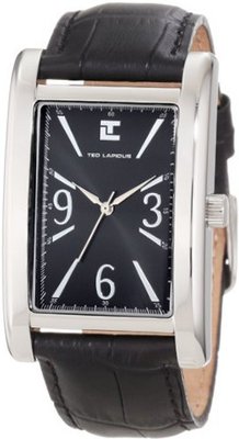 Ted Lapidus 5110207 Black Dial Black Leather