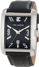 Ted Lapidus 5115601 Black Dial Black Leather