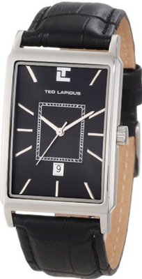 Ted Lapidus 5116001 Black Dial Black Leather