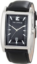 Ted Lapidus 5118302 Black Dial Black Leather