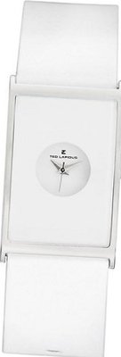 Ted Lapidus Analog Quartz Steel with White Plastic Strap - D0361RANF