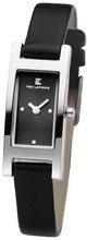 Ted Lapidus Analog Quartz with Black Leather Strap - D0426RNPN