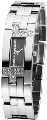 Ted Lapidus Analog Quartz with Silver Stainless Steel Bracelet - D0446RNNW