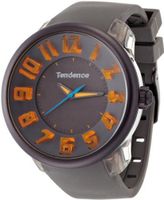 Tendence Fantasy 3H Unisex Quartz with Grey Dial Analogue Display and Grey Plastic or PU Strap T0630002