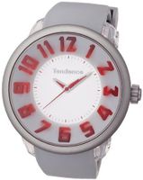 Tendence Fantasy 3H Unisex Quartz with Grey Dial Analogue Display and Grey Plastic or PU Strap T0630005
