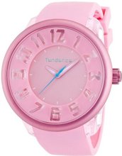 Tendence Fantasy 3H Unisex Quartz with Pink Dial Analogue Display and Pink Plastic or PU Strap T0630007