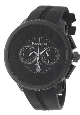 Tendence Gulliver Round Black & White Quartz 02036010AA