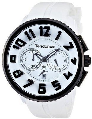 Tendence Gulliver Round Black & White Quartz 02046017