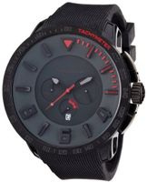 Tendence Gulliver Sport Unisex Quartz with Red Dial Analogue Display and Black Plastic or PU Strap TT560005