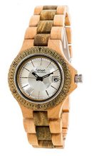 Tense Green Sandalwood Two Tone Sports G4102MG Silver Dial