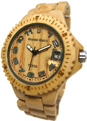 Tense Light Wood Round Multi Eye Hypoallergenic G4100M