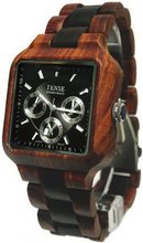 Tense Multi Eyed All Wood Square Sandalwood Two Tone B7305SD-B