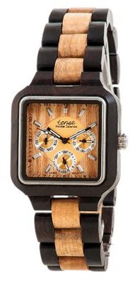 Tense Natural Wood Square Walnut Two Tone Multi Eye B7305WM LF