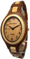 Tense Oval Sandalwood & Maple Natural Two Tone Wood L7301SM LF