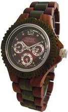 Tense Sandalwood & Green Wood Sports Triple Dial G4103SG (dark faced)