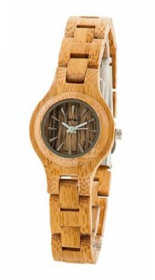 Tense Solid Bamboo Light Wood Round L7509B Zebra Face