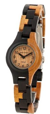 Tense Two Tone Maple & Dark All Wood Bracelet L7509DM