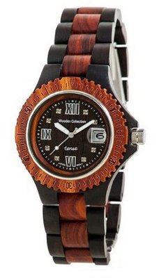 Tense Two-Tone Sandalwood Wood Roman Ladies L4100DS RNDF