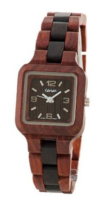 Tense Two-Tone Sandalwood Wood Summit Small Wrist L7305SD DF