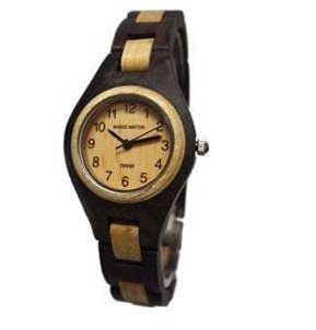 Tense Ladies Solid Walnut Maple Round Hypo-Allergenic Wood L7509WM