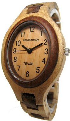 Tense Solid Maple Sandalwood Ladies Unique Bracelet Wood L7301MS