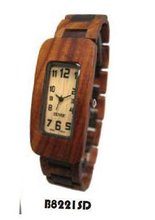 Tense Wood - Solid Sandalwood Two Tone Rectagular G8221SD