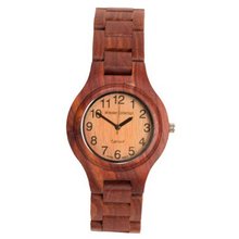 Tense Wood - Solid Wooden Sandalwood Wrist Hypoallergenic G7509S