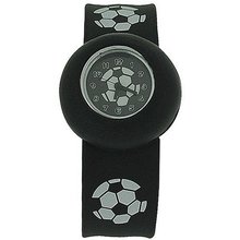 Kids - Boys - Girls Analogue Black & White Football Slap On Sports