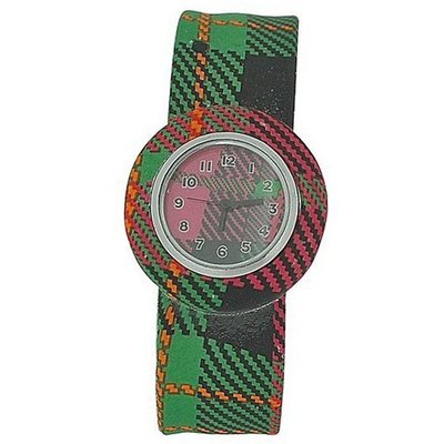 Kids - Boys - Girls Analogue Tartan Brightly Coloured Slap On Sports