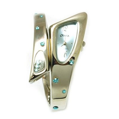 The Olivia Collection Allure Blue Ladies Diamante Fashion TOC11