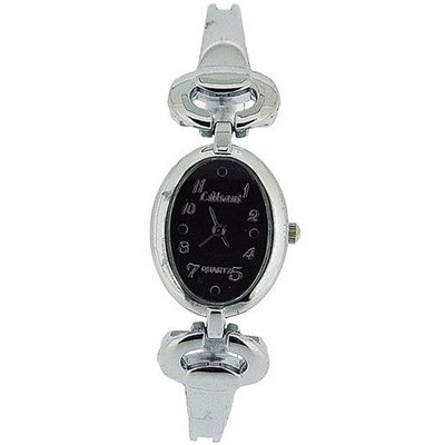 The Olivia Collection Ladies Black Dial Bracelet Strap Dress COS37