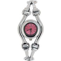 The Olivia Collection Ladies Pink Dial Bracelet Strap Dress COS35