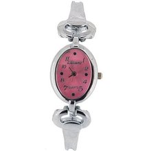 The Olivia Collection Ladies Pink Dial Bracelet Strap Dress COS40