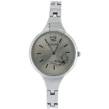 The Olivia Collection Ladies Silver Dial Bracelet Strap Dress COS26