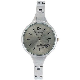 The Olivia Collection Ladies Silver Dial Bracelet Strap Dress COS26