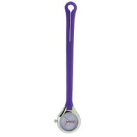 TOC Unisex Analogue Purple Rubber Extra Long 14.5cm Button Hole Nurses Fob