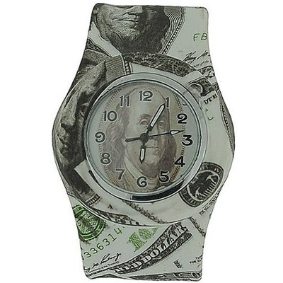 Unisex - Girls- Boys Funky Dollar Silicone Sports Slap For Casual Wear