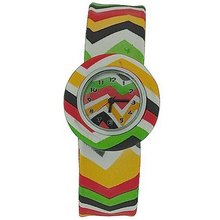 uThe Olivia Collection Kids - Boys - Girls Analogue Aztec Brightly Coloured Slap On Sports 