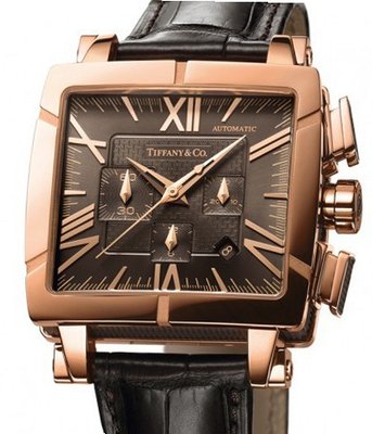Tiffany Atlas Atlas Gent Square Chronograph